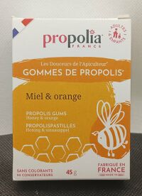 Gommes Miel & Orange 45gr Propolia 